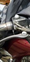 Show Chrome heated grips, throttle side on Goldwing
