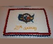 25th Anniversary Cake